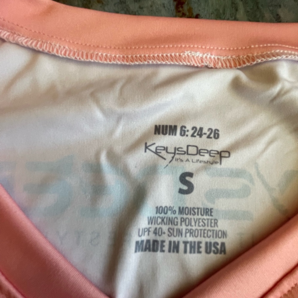 Coral Keys Deep Graphic Rashguard - Picture 6 of 7